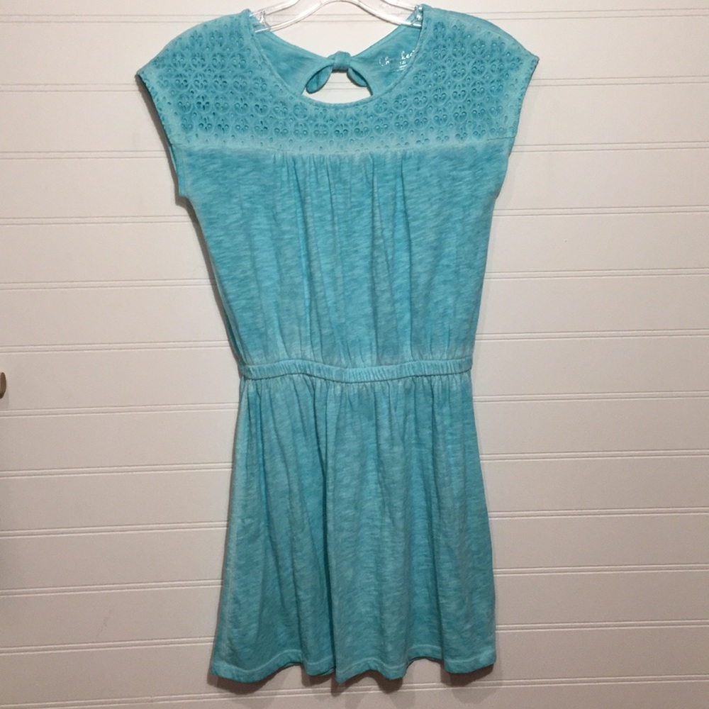 Blue dress